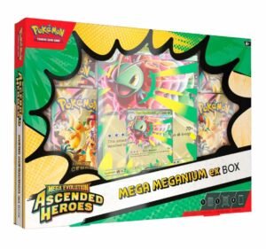 Pokemon Mega Evolution Ascended Heroes Mega Meganium ex Box