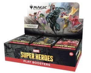 super heroes play booster box Marvel Super Heroes Play Booster Box